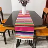 Amazon Nuevo Caminero Estilo Mexicano Algodón y Lino Americano Color Borla Esterilla de Playa Chal Arcoíris Mantel Daifa
