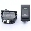Kcd2-7 Enchufe de Alimentación Automotriz Interruptor de Palanca Momentáneo de Polaridad Inversa Control de Motor DC Interruptor de Palanca Tipo Barco