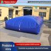 Saco de água para armazenamento de água macia resistente à seca Saco de água quadrado para armazenamento de água montado em veículo grande capacidade Saco de água para pré-carregamento de pontes transporte e armazenamento