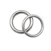 Anillo sólido de acero inoxidable 304/316 anillo para mascotas de soldadura sin marcas anillo de fijación para hamaca anillo de elevación decorativo en forma de O