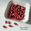 Cerámica Alta Temperatura Esmalte de Floración Retro Tubo Cilíndrico Cuentas DIY Hecho a Mano Collar Pulsera de Cuentas Materiales Accesorios de Joyería