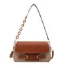 Bolso de Hombro Único Estilo 2026, Bolso Cuadrado Pequeño con Diseño Único, Cadena de Alta Gama, Bolso Elegante para Debajo del Brazo, Bolso Cruzado para Mujer