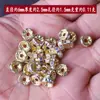 Anel de Strass 6mm Acessórios para Joias DIY Acessórios Pulseira Contas Espaçadoras Contas Espaçadoras Pulseira de Strass Material para Colar