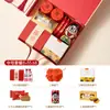 Caixa de Presente Acabamento Doce com Açúcar Acompanhamento de Casamento Doce de Tâmara terno Borla Chinesa de Alta Qualidade Sacola de Presente Prática