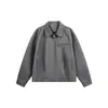 Roupas Vintage Yidao 2026 Outono Novo Estilo Americano Jaqueta Casual Solta para Homens, Jaqueta de Voo Cleanfit de Alta Qualidade