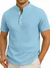 2026 Europeu e Americano Ins Transfronteiriço Verão Venda Rápida Amazon Camisa Polo com Zíper Masculina Manga Curta Esportiva