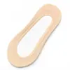 Meias Sociais Femininas Finas de Seda Gelada Estilo Coreano com Silicone Antiderrapante Invisíveis Curtas para Estudantes, Meias Sociais de Seda Gelada de Verão