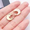 Venta Caliente Transfronteriza Delfín Medusa Pez Cola de Pescado con Pedrería Pendientes Pulsera Collar 3D Hechos a Mano Accesorios de Joyería