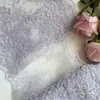Renda Floral de Malha Bordada Dupla Face Roxo Claro Rosa para Roupas de Boneca DIY, Acessórios de Cabelo, Lingerie, Bainha de Saia