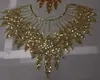 Tejido de Malla con Bordado Pesado con Lentejuelas y Apliques de Perlas en el Pecho Delantero para Vestidos de Mujer, Ropa de Espectáculo y Accesorios de Encaje