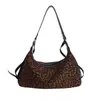 Bolso Bandolera Retro Casual de Gama Alta Tipo Bollo para Mujer 2025 Invierno Nuevo de Moda Empalmado Exquisito Bolso de Hombro Único Cruzado