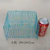 Jaula para pájaros Jaula para pollitos Hogar Pequeña Portátil Transporte Mascota Jaula para conejos Plegable Almohada cuadrada Pequeño Pájaro Pájaros Express