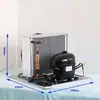 Unidad compresora de 668W condensador pequeño micro fijo, unidad de refrigeración de congelador de refrigerador personalizado ventilador disipación de calor