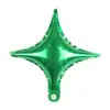 Balão de filme de alumínio estrela de quatro pontas de 10 polegadas Balão estrela de 18 polegadas Decoração de festa de aniversário Balão estrela de folha de alumínio