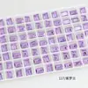 Cristal Dongzhou 8*10 Rocas Medianas Azúcar Cristalizado Pedrería para Uñas Rectangular Ángulo Recto Cubo de Azúcar Fondo Puntiagudo Brillante Vidrio K9 Accesorios para Uñas
