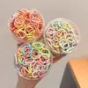 Gomas para el pelo pequeñas para niños que no dañan el pelo, Accesorios para el pelo, Cuerdas para el pelo para niñas pequeñas, Nuevo estilo 2025, Bandas para el pelo del tamaño de un pulgar para niñas