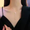 Colar de Pérolas Cereja Mais Vendido Transfronteiriço Estilo Ins Feminino Moda Alta Qualidade Corrente de Clavícula Coração Novo Pingente de Joia