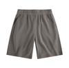 260g Fleece Escovado Pesado Estilo Japonês Cor Sólida Casual Simples Estilo Americano Caimento Solto Shorts de Cinco Pontos Marca Moderna Masculina Atacado