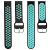 Para Samsung Galaxy Watch pulseira de silicone Samsung S4 pulseira de duas cores pulseira de silicone de 22 mm em estoque