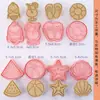 Mini Moldes para Galletas de Dibujos Animados Sanrio Hogareños Moldes de Sandía Estéreo 3D Corte a Presión Horneado de Fondant Hecho a Mano