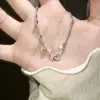 Pulsera entrelazada para mujer, diseño de nicho, pulsera de doble capa, lujo ligero, regalo para el Día de Tanabata y San Valentín para mujer