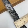 Accesorios de encaje con borlas de estilo pequeño, fragante, blanco y negro, de mohair, para otoño e invierno, hechos a mano, para ropa, con prensado de bordes, con borde crudo.