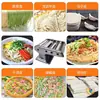Marca Shandong Longkou máquina manual para hacer pasta casera prensa de masa pequeña para el hogar de acero inoxidable con manivela y bandeja nuevo