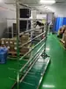 Carrinho Bandeja para Componentes SMT Aumentado e Alongado de Aço Inoxidável Carrinho Porta-Peças Antiestático Tipo Montagem e Desmontagem