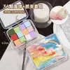 Mini Bloco de Tofu Esponja Ferramenta para Nail Art Blush Gradiente Unha Pinça de Garra Metálica Ferramenta para Unha