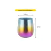 Taza de Agua de Titanio Puro Snow Rock de Doble Pared Aislada con Forma de Huevo Taza para Desayuno con Leche Taza de Té para el Hogar Versión Engrosada Flor de Hielo