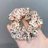 C023-1 Anillo para el Cabello Floral Pequeño Fresco Estilo Grupo de Mujeres Coreanas Dongdaemun Cuerda para el Cabello Anillo de Moño Grande Estilo Francés Retro para Niña BM