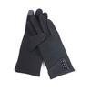 Nuevos guantes cálidos de terciopelo con pantalla táctil para mujer, para montar al aire libre, bonitos guantes de terciopelo estilo abanico coreano para mujer