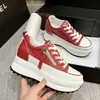 Zapatos casuales de cuero genuino para mujer 2023 Primavera y Otoño nuevos versátiles ocultos para aumentar la altura populares zapatos blancos para mujer ins de moda estilo coreano zapatos de una sola capa
