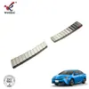 Adequado para Toyota Prius Série 50 2019 Modificado Especial Para-choque Traseiro de Aço Inoxidável Protetor Anti-Atrito