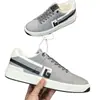 Zapatos de Hombre Europeos Balma, Planos, Ligeros, Versátiles Tenis Blancos, Nuevos Tenis Transpirables Gris-Blanco Moda para Hombre Cómodos