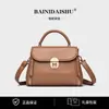 Fábrica de Origen Canguro Barney Moda Versátil Simple Retro Clásico Estilo Bolso de Hombro Nicho Venta al por Mayor Dropshipping