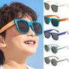 Gafas de Sol para Niños Moda Lindas Flor Marco Redondo Uña GM 04 Hombres y Mujeres Oso Pequeño Lindo Bebé Protección Solar Padre-Hijo Gafas de Sol