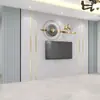 Estilo Nórdico de Gama Alta Moderno Minimalista Papel Tapiz Fondo de TV Papel Tapiz Pared Sala de Estar Tela de Pared Dormitorio Tela de Pared Mural 8D