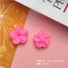 Flor peonía rosa Tulipán Lirio flor de ciruelo molde de silicona para azúcar molde de silicona para imprimir en relieve pasteles molde con clip