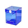 Bañera Transparente para Pájaros Loro Mascota Bago Hermano Myna Piel de Tigre Peonía Punto de Baño Suministros para Pájaros Caja Cuadrada Exterior