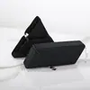 Estuche de Silicona de Pie, Caja de Almacenamiento Inclinada de Doble Propósito, Portalápices de Escritorio de Gran Capacidad, Estuche de Papelería Retráctil Portátil para Estudiantes