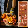 Decoração de Halloween Infantil Feita à Mão Saco de Materiais DIY Atividade Temática para Festa de Jardim de Infância Barra Adereços Lanterna de Abóbora