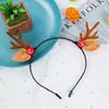 Diadema Navideña Transfronteriza Nueva Diadema de Astas de Halloween Diadema de Astas de Mercado Nocturno Venta al por Mayor