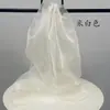 Preço por metro pérola piscante luz brilhante organza de cristal tecido de malha rígida para modelagem tecido para roupas de casamento