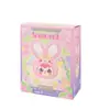 Tres Conejitos Bebé Peludos Suaves Lindos 400% Peluche Caja Sorpresa Cuerpo Grande Conejito Lindo Figura de Juego de Moda Venta Caliente Xiaohongshu