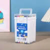 Marcadores blancos de doble punta del fabricante en stock para oficina, dibujo estudiantil, arte y graffiti infantil, bolígrafos de acuarela en un cubo