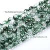 Cast Ming Trade Contas de Cristal Natural Otimizadas Fantasma Verde Pipoca Contas de Cristal Acessórios Semi-acabados DIY Jóias