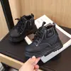 Nuevas Botas Martin de Moda Versátiles Estilo Británico para Primavera y Otoño para Niños, Botas de Cuero Retro Antideslizantes de Suela Blanda para Niñas
