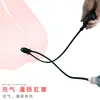 Enema Hinchable Doble Uso Tapón Anal y Accesorios de Mordaza Bucal, Arnés Hinchable Relleno de Agua para Restricción Forzada, Mordaza Bucal Manual y Eléctrica