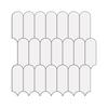 Pegatinas de Pared de Ladrillo Blanco Autoadhesivas Creativas Estéreo 3D de Epoxi Impermeables a Prueba de Aceite Decoración de Interiores Papel Tapiz Venta Directa de Fábrica